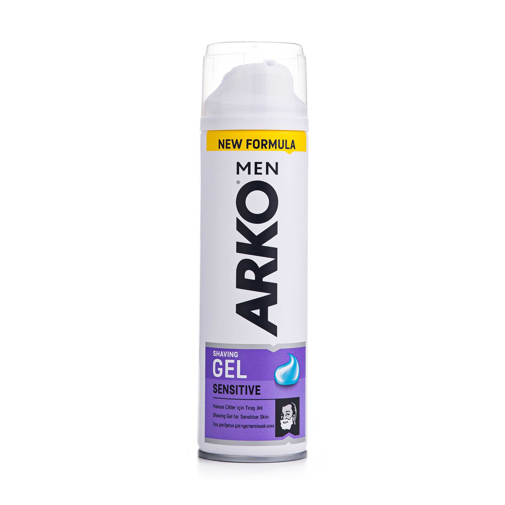 Гель для гоління Arko Shaving Gel Sensitive чоловічий, 200 мл